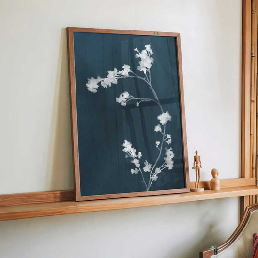 Monograph Blue Flowers by amini54