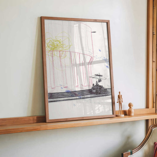 Street Market by Mirjam Schrei