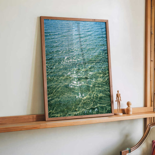 Frisches Blau von Angelo Cerantola