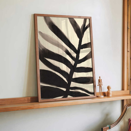 Branches in Black and Beige I by Janel Bragg