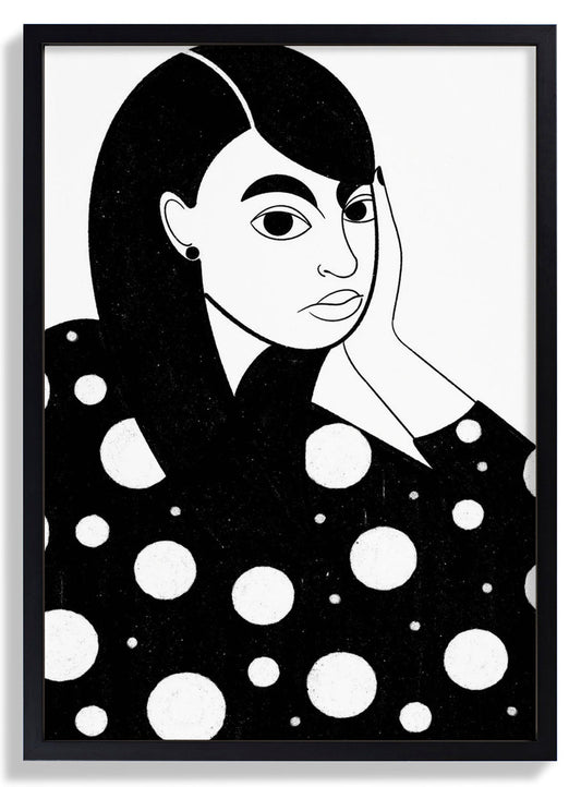 Fancy Lady Polka Dots von Nicole Marra
