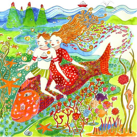 The Journey with the Fish by Christina Gaude