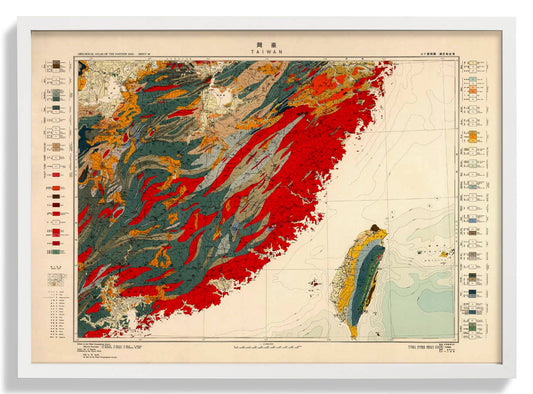 Geologie Asiens - Taiwan