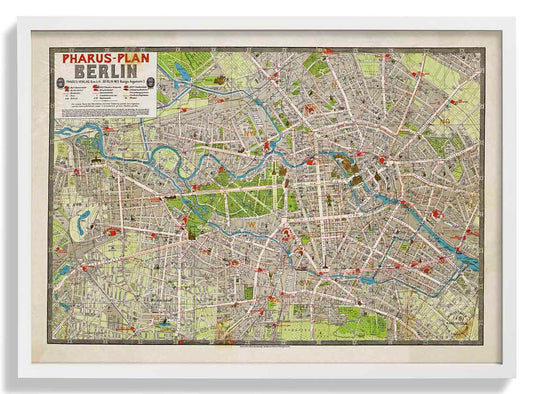 1905 Berlin Pharus Poster