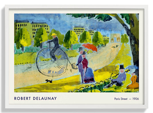 Pariser Straße von Robert Delaunay