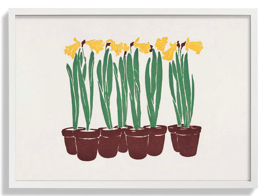 Vintage Blumen Illustration von Edward Penfield