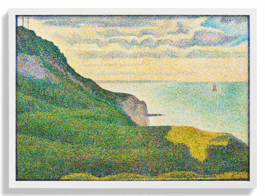Seelandschaft in Port-en-Bessin, Normandie von Georges Seurat