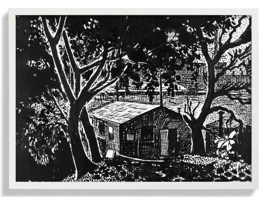 Haus in den Wäldern von Henry Lyman