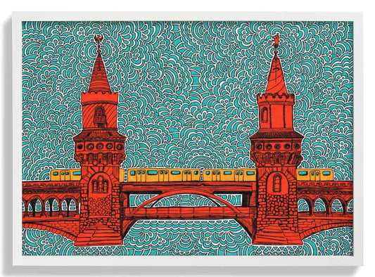 Berlin Oberbaumbrücke von Kaitlyn Parker