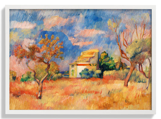 Taubenschlag am Bellevue Gemälde von Pierre A. Renoir