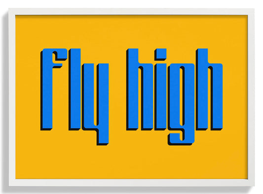 Fly High Kunstdruck