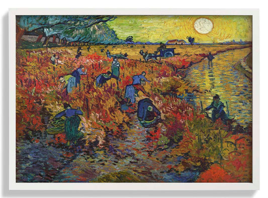 Der rote Weinberg von Van Gogh