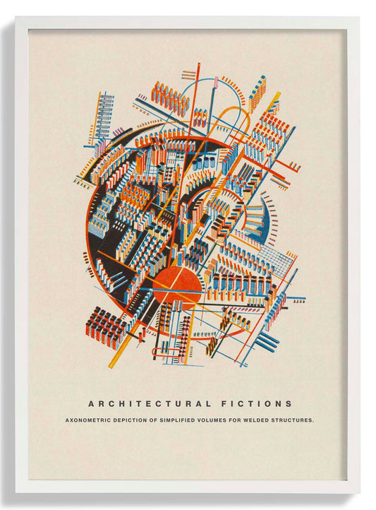 Axonometric objects for welding by Yakov Chernikhov