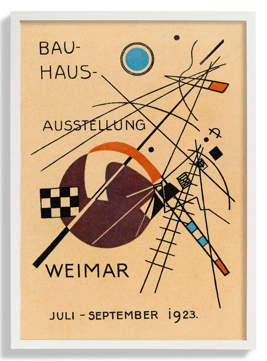 Bauhaus Ausstellung 1923 Weimar by Wassily Kandinsky