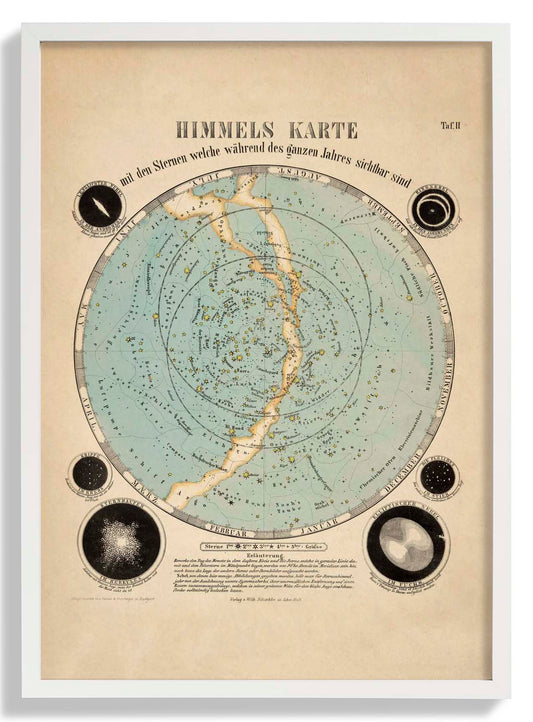 Map of Visible Stars