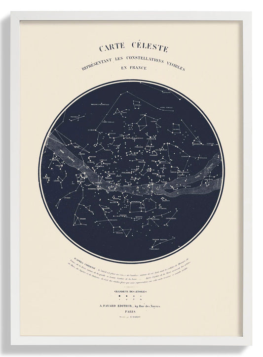 Carte Celeste Art Print by Aster