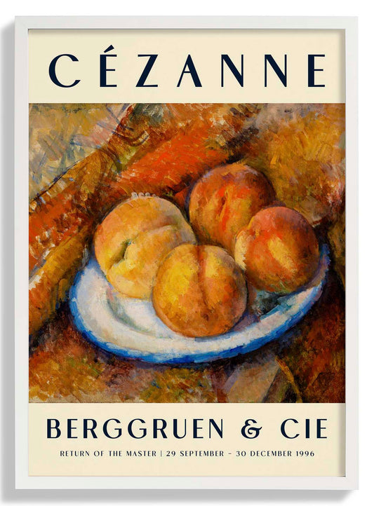 Four Peaches Art Exhibition By Paul Cézanne