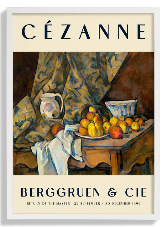 Apples & Peaches Art Exhibition By Paul Cézanne