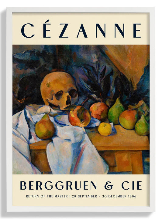 Cézanne Still Life with Skull Art Exhibition