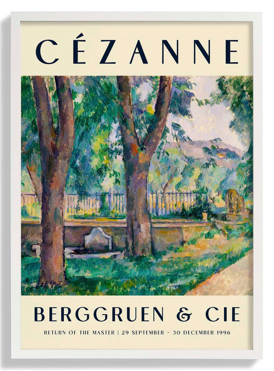 The Pool Art Exhibition By Paul Cézanne