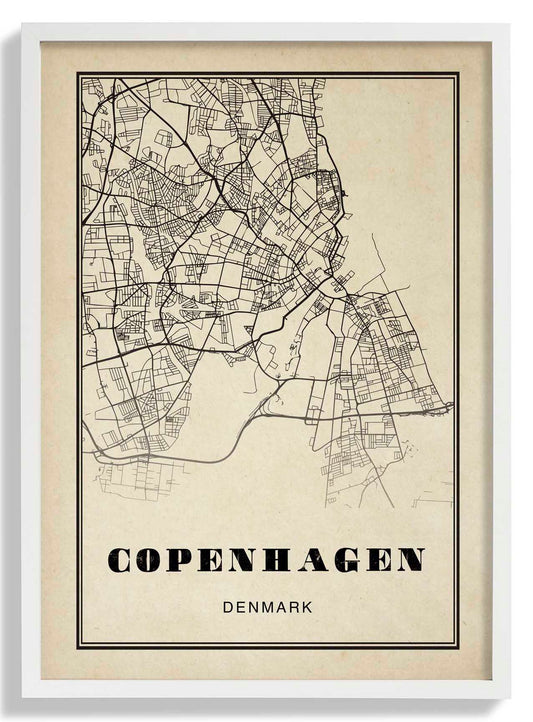 Copenhagen City Sepia