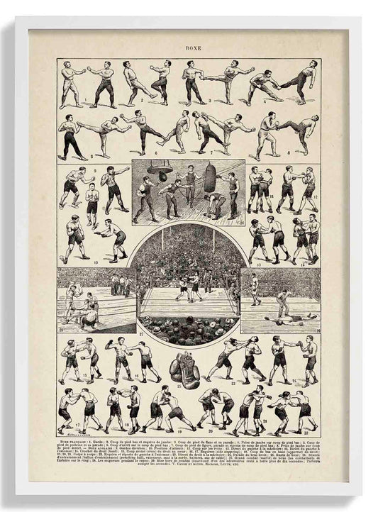 Vintage Boxe Larousse