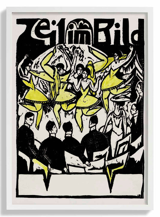 Dancers at the Ice Palace by Ernst Kirchner