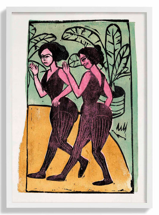 English Step Dancers by Ernst Kirchner