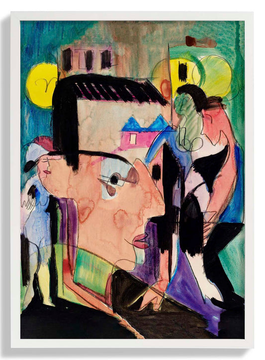 Self-Portrait by Ernst Kirchner