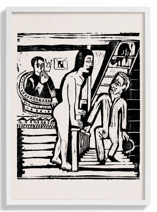 The Visit by Ernst Kirchner