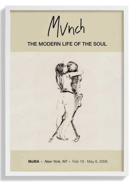 Edvard Munch Death and The Woman