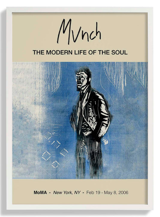 Edvard Munch Self-Portrait in Moonlight