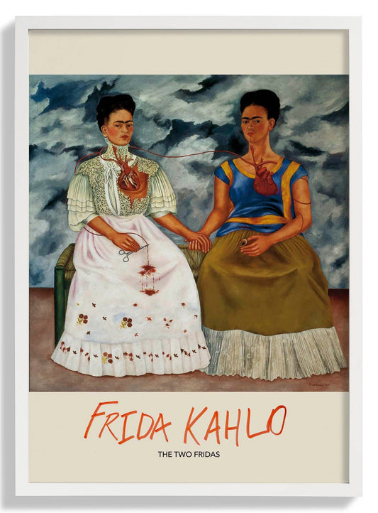 The Two Fridas by Frida Kahlo Art Exhibition