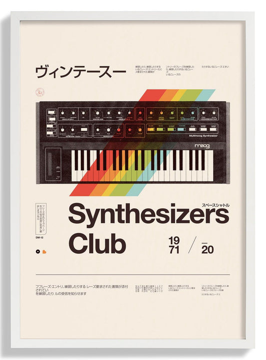 Synthesisers Club by Florent Bodart