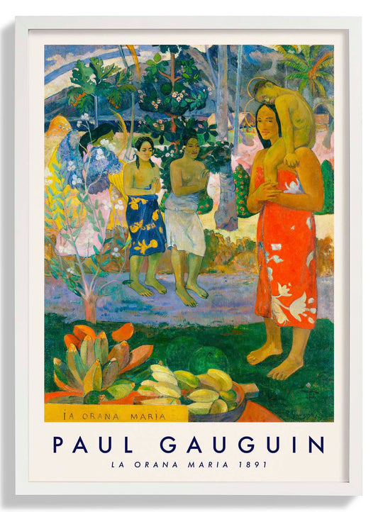 La Orana Maria by Paul Gauguin
