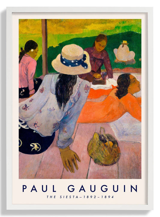 The Siesta by Paul Gauguin