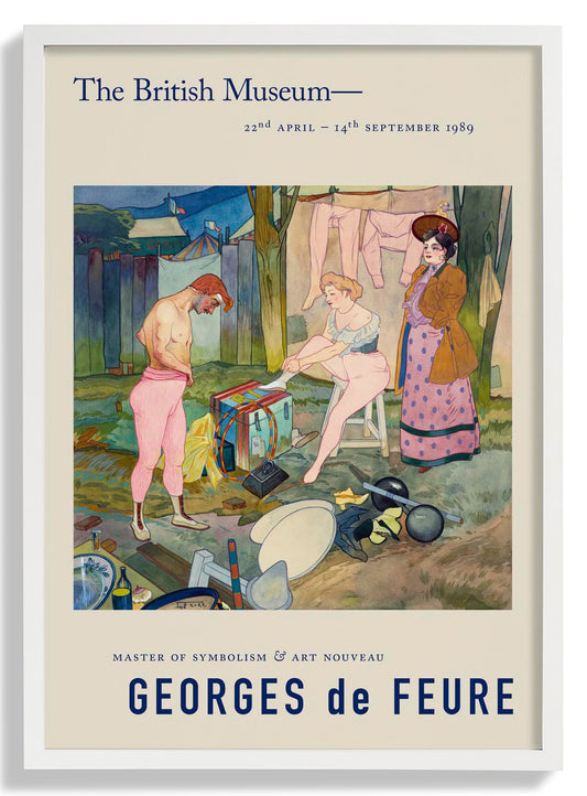 Georges de Feure Le Cirque Corvi Ausstellungsplakat