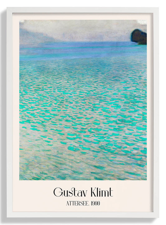 Attersee by Gustav Klimt
