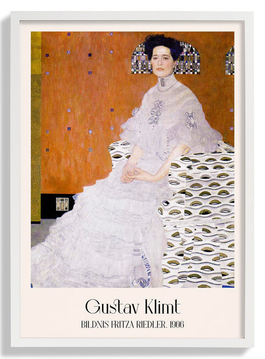 Bildnis Fritza Riedler by Gustav Klimt