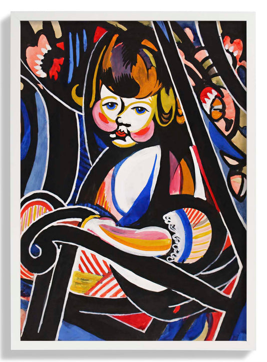 Child in Rocker by Henry Lyman