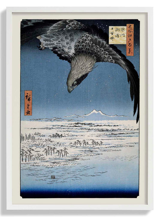 Die Jumantsubo-Ebene in Susaki bei Fukagawa von Hiroshige