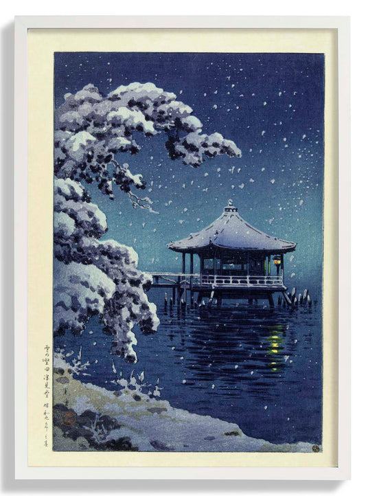 The Floating Pavilion by Tsuchiya Kôitsu