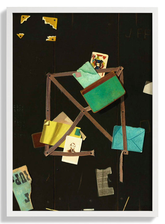 Card Rack with a Jack of Hearts by John Frederik Peto