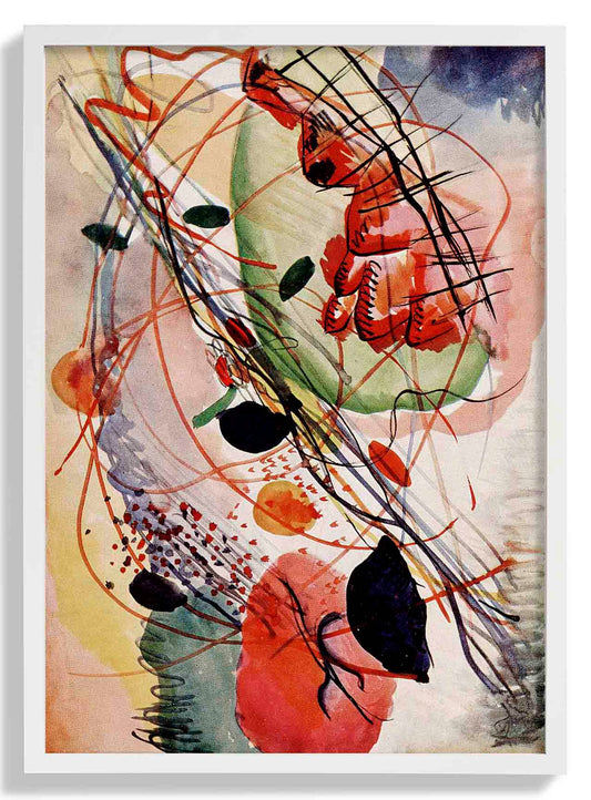 Aquarell Print by Wassily Kandinsky