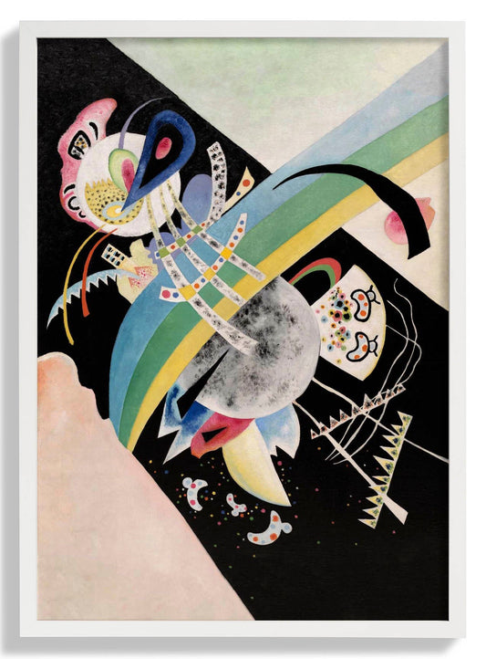 Circles on Black by Wassily Kandinsky