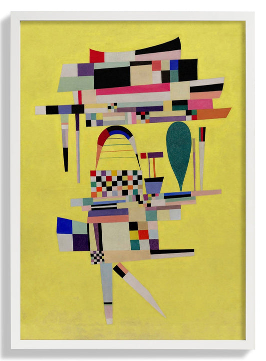 Yellow Painting by Wassily Kandinsky