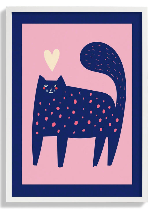 Liebe Katze Kunst Poster