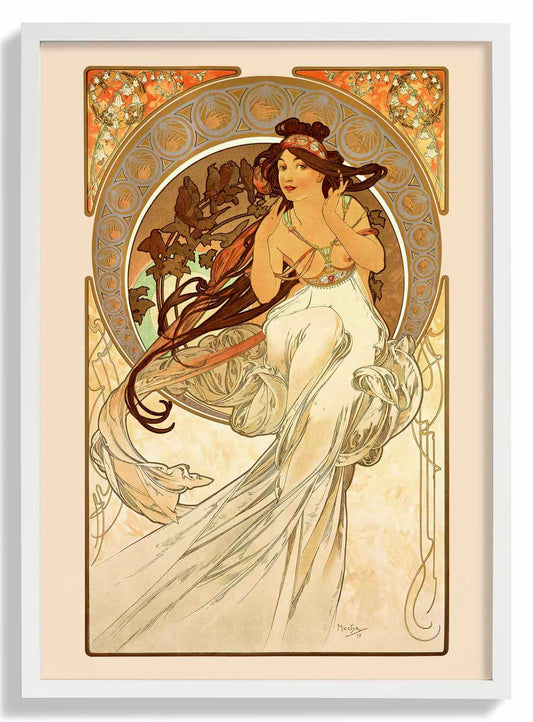 The Arts Music by Alphonse Mucha