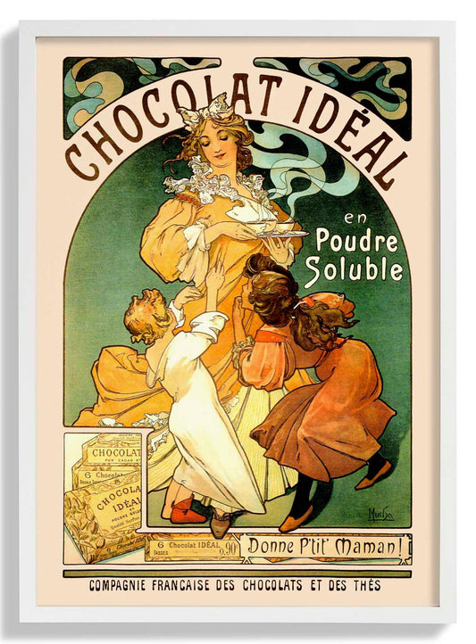 Chocolat Ideal by Alphonse Mucha