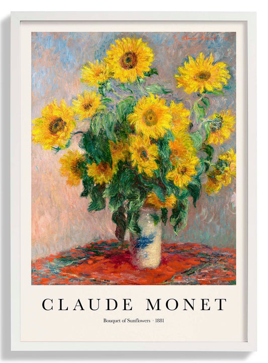 Bouquet of Sunflowers by Claude Monet